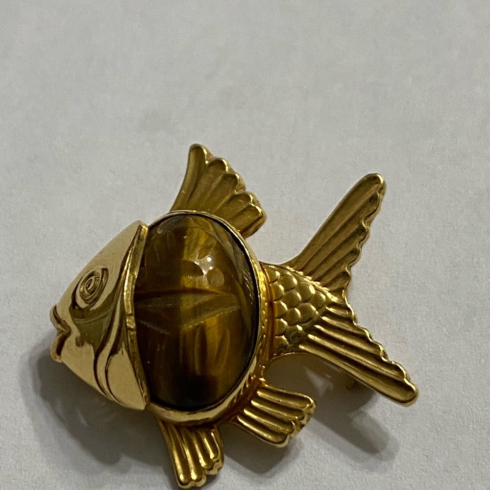 VTG 1/20th 12KG Filled Danecraft Goldfish Pin